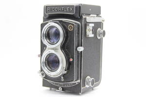【返品保証】 リコー Ricohflex RIKEN RICONAR 8cm F3.5 二眼カメラ s5367