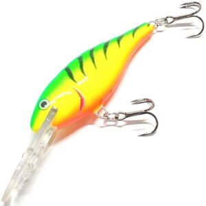 シャッドラップ SR7 #FT (ファイアタイガー) RAPALA ラパラ ルアー シャッド バルサ ウッド SHAD RAP 7 ディープランナー DEEP RUNNER SR-7