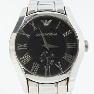 158 EMPORIO ARMANI エンポリオアルマーニ AR0680 CLASSIC クラシック クオーツ 腕時計 ※中古