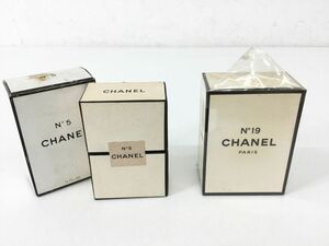 ●営KZ999-60【未開封品】CHANEL　シャネル　N5/N19　香水　2点まとめ