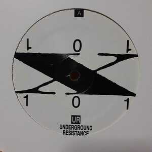 X-101(UNDERGROUND RESISTANCE) /SONIC DESTROYER,G-FORCE/UR/MAD MIKE BANKS, JEFF MILLS,ROBERT HOOD/DETROIT/デトロイト/RAVE/HARDCORE