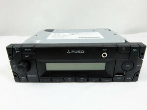 三菱ふそう FUSO 24V MY19 1DIN Bluetoothオーディオ 本体のみ