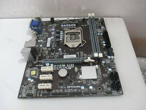 [H1-4/MZ-01]★ECS製 MicroATX マザーボード H110M-SI01★