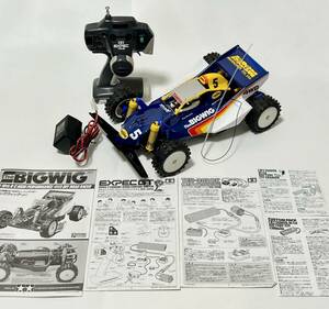 動作確認済 タミヤ 1/10 電動RC 4WD レーシングバギー ビッグウィッグ BIGWIG 2017 TTU-02 プロポ バッテリー専用充電器付