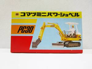 《ジャムルK》 hc1214-59◆◆ YONEZAWA ヨネザワ KOMATSU コマツ ミニパワーショベル PC30 1/25 ダイヤペット DIAPET 箱付