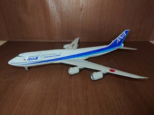 1/144 ドイツレベル Boeing 747-8 ANA JA406A キット組み立て塗装完成品