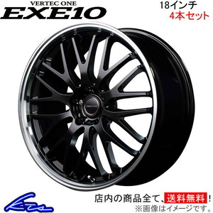 MID ヴァーテックワン エグゼ10 4本セット ホイール ハリアー【18×8J 5-114 INSET42】60系 VERTEC ONE EXE10 アルミホイール 4枚 1台分