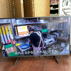 f001 YO SHARP 4T-C42DH1 42V型 4K 液晶テレビ 2022年製　動作確認済み