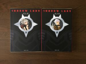 SHADOW LADY 文庫版 全2巻 初版 桂正和 集英社文庫 ウイングマン 作者 シャドウレディ