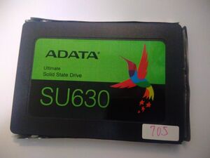 ■ SSD ■ 960GB （705時間）　ADATA SU630　正常判定 　中級者向け　並品か極上品か判らない