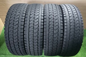 中古タイヤ BRIDGESTON BLIZZAK VL10 195/80R15 107/105N LT ハイエース キャラバン 等 送料込み A452