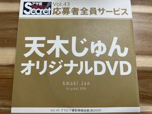 天木じゅん★DVD★アサ芸Secret全員サービスオリジナル★全サ★半額スタート