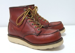 犬タグ REDWING 8875 赤茶 4E 22cm レッドウィング モックトゥ