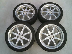 ★ HARTGE ハルトゲ 18インチ アルミホイール 4本 7.5J X 18 +48 PCD100 4穴 225/40R18 ★ MINI SU16 ZF16 MF16 ML16 R50 R52 R53 R55 R56