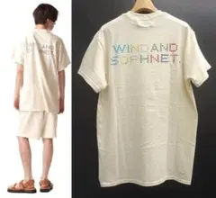 SOPHNET WIND AND SEA ラインストーン Tシャツ ロゴ