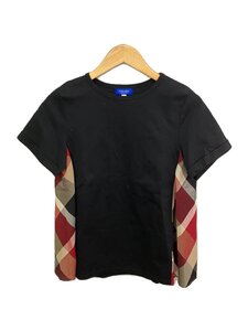 BLUE LABEL CRESTBRIDGE◆Tシャツ/38/コットン/ブラック