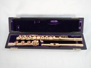 VERNE Q. POWELL パウエル フルート 19.5K 総重量 約592g ハンドメイド カスタム 楽器 管楽器 木管楽器 ケース