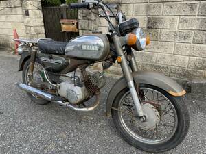 希少車種　ヤマハ YB125 　A７-202＊＊＊　 鍵付き　検）YA7