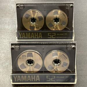 0041BT ヤマハ MUSIC XX 52分 ノーマル 2本 カセットテープ/Two YAMAHA MUSIC XX 52 Type I Normal Position Audio Cassette