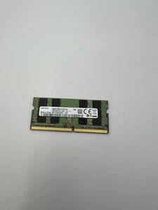 SNMSUNG 2RX8 PC4-2400T-SE1-11 16GB×1 ノート用メモリ動作品 