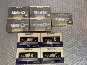 未使用　 SONY　 ソニー　 カセットテープ　METAL メタル　テープ　Metal-ES HG 記録　媒体