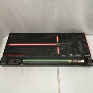 03w10686 スターウォーズ フォースFXライトセーバー カイロ・レン / ルーク・スカイウォーカー 2点まとめ 中古 Hasbro ハズブロ STAR WARS