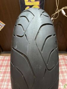 中古MCタイヤ 2021年製造 DUNLOP SPORTMAX ROADSMARTⅢ 160/60ZR17 ダンロップ スポーツマックス ロードスマート3 160 60 17 2921 A3007