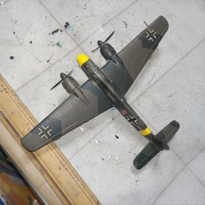 1/72 ドイツ空軍　Hs129完成品