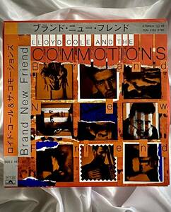 ★Lloyd Cole & The Commotions / Brand New Friend●1986年日本盤7DM 0152　ロイドコール