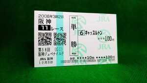 キャッスルトン：2006阪神ジュベナイルフィリーズ：現地単勝馬券