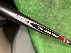 【同梱対応可】中古シャフト　ドライバー用　テーラーメイド純正　TM-500 TOUR FLEX-X 43.5インチ　グリップ付　　Ｙ2811