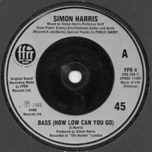 英7 Simon Harris Bass (How Low Can You Go) FFR4 FFRR, FFRR /00080