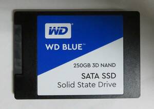 ◎中古 WD SSD 2.5インチ 250GB WDS250G2B0A 使用時間:1014時間 電源投入回数:103回