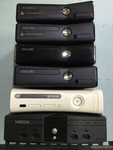 【GN6570/120/0】ジャンク★Xbox360 本体5台★Xbox 本体1台★計6台★大量★まとめ★セット★Microsoft★エックスボックス360★