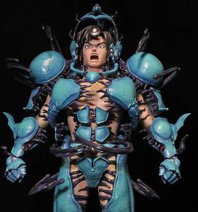 新品未使用1/6スケールガイバー変身 ガレージキット　（未組立未塗装）Guyver Transformation