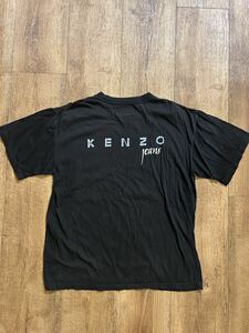 80’s北斎タグ！KENZO JEANSバックプリントカットソー アーカイブ古着