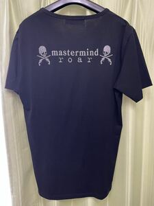 mastermind japan × roar コラボ グラスビーズ Tシャツ 4 XL 限定 world マスターマインド