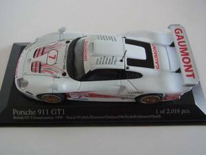 ◆PMA【1/43 ポルシェ 911 GT1 No.7 1999 】2,016台限定品◆