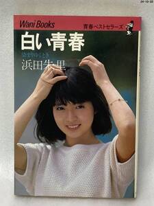 希少　1982年 初版発行　白い青春　染まりゆくとき 浜田朱里／著