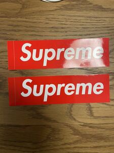 【2枚セット】 supreme sticker シュプリーム ステッカー 2021ss spring summer 春夏 新作 boxlogo ボックスロゴ シール