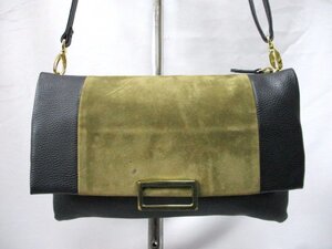 【O501】CECIL McBEE/セシルマクビー◇2way ショルダーバッグ　口折れ　収納3ヶ所　斜め掛け　W29cm