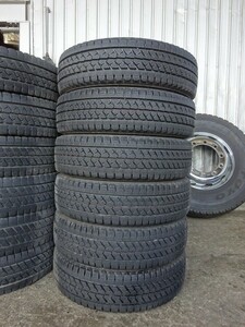 195/75R15　109/107L　ブリヂストン　BLIZZAK　W979　中古スタッドレス６本　送料無料　（060913）