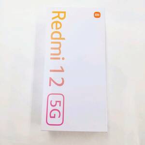 新品　Redmi 12 5G XIG03 4GBRAM 128GBROM SIMフリー　判定〇