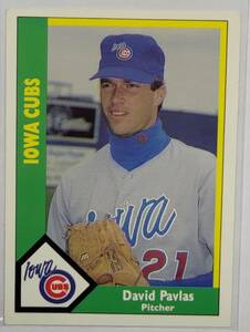 来日外国人 デビット 1990 Iowa Cubs CMC 巨人