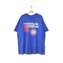 シカゴカブス ワールドシリーズ MLB Tシャツ メンズXL相当 優勝記念 古着