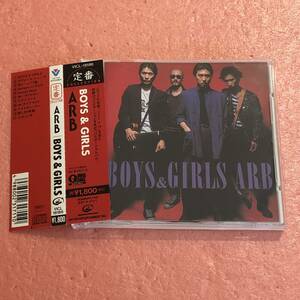 CD 国内盤 帯付 A.R.B Boys & Girls 石橋凌 ARB