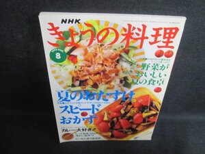 きょうの料理　1996.8　夏のおたすけスピードおかず　シミ有/PEY