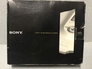 SONY CDウォークマン WALKMAN 本体 D-NE900　箱説 アダプター 充電台 一式セット 現状品 ブルー