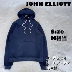 レア✨JOHN ELLIOTT✨コーデュロイ　ビーチフーディ　USA製