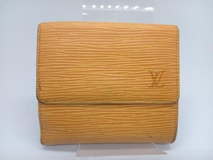 LOUIS VUITTON エピ SP1916 ポルトモネカルトクレディ オレンジ系